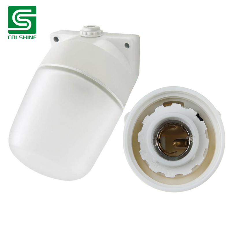 White Lamp Holder